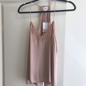 NWT Cami NYC Racer Charmeuse Small